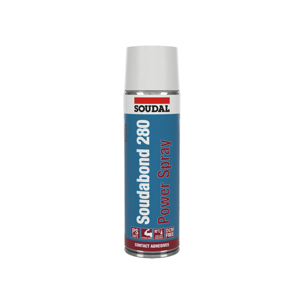 glue4you SOUDAL Soudabond 280 Power Spray Kontaktklebstoff in der 500 ml Sprühdose für starke Verklebungen