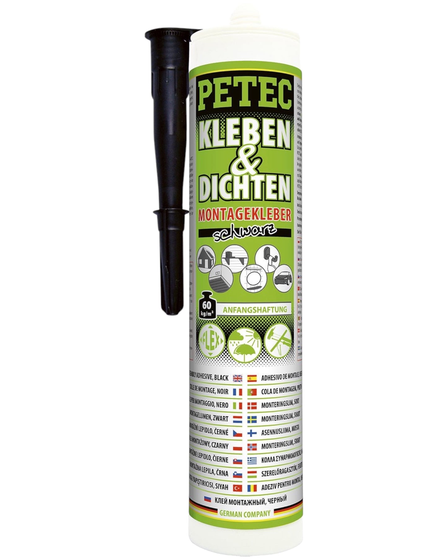 Kleben & Dichten Montagekleber schwarz - glue4you