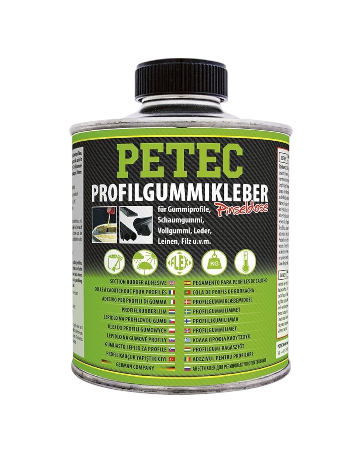 Profilgummikleber Pinseldose - glue4you