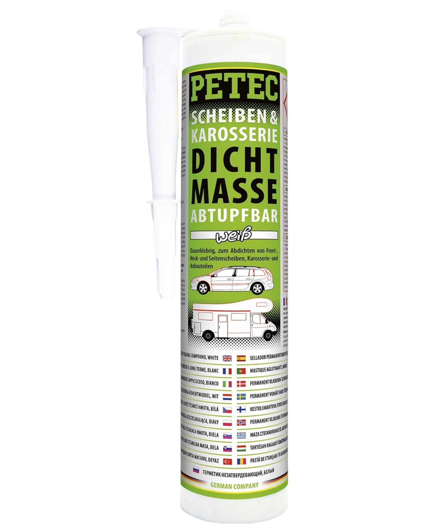 Scheiben - & Karosseriedichtmasse weiß - glue4you