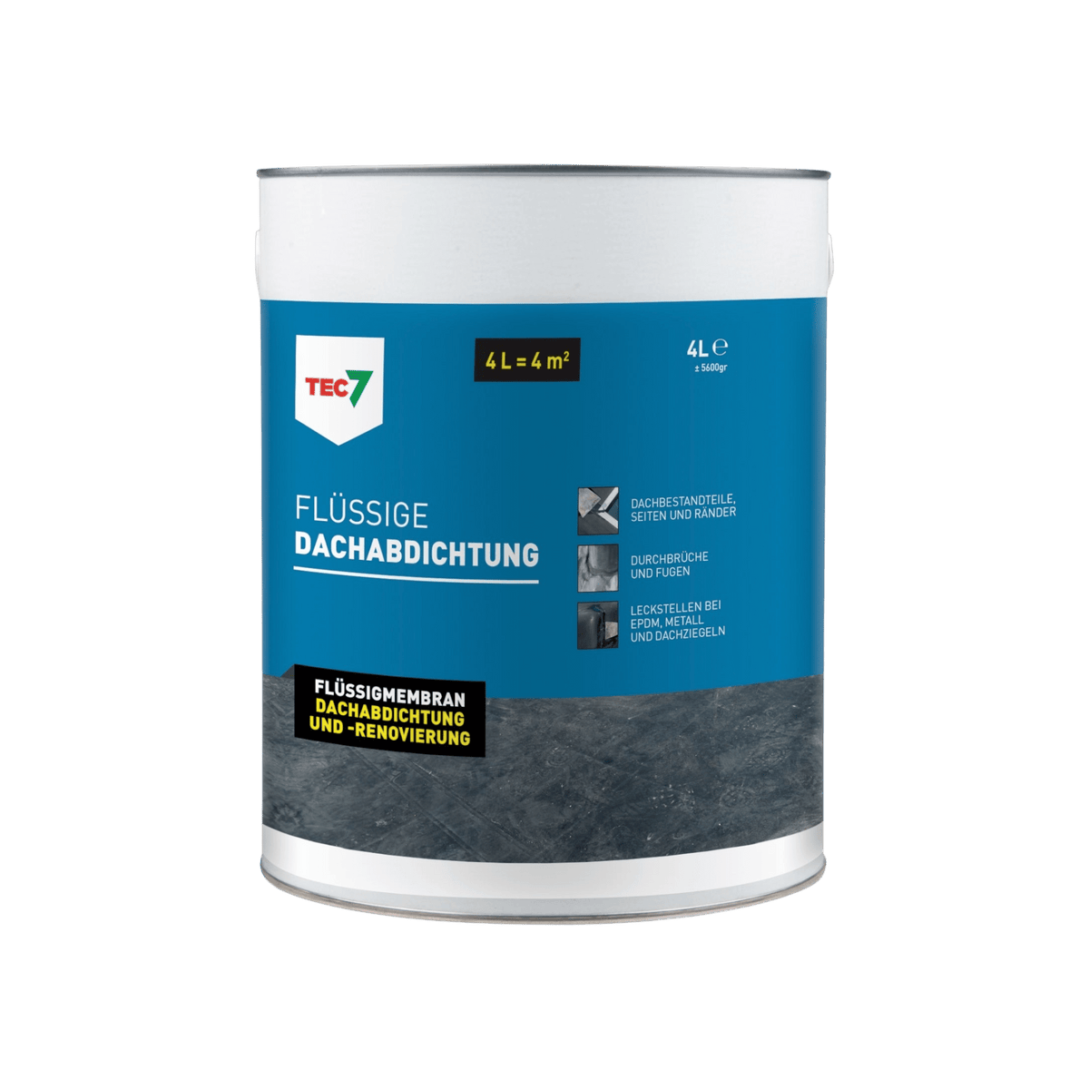 TEC7 Flüssige Dachabdichtung zur Reparatur und Sanierung - glue4you