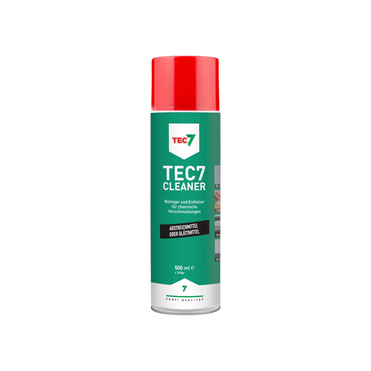 glue4you Tec7 Cleaner 500 ml Sprühdose zur effektiven Reinigung und Entfettung von Oberflächen und Werkzeugen