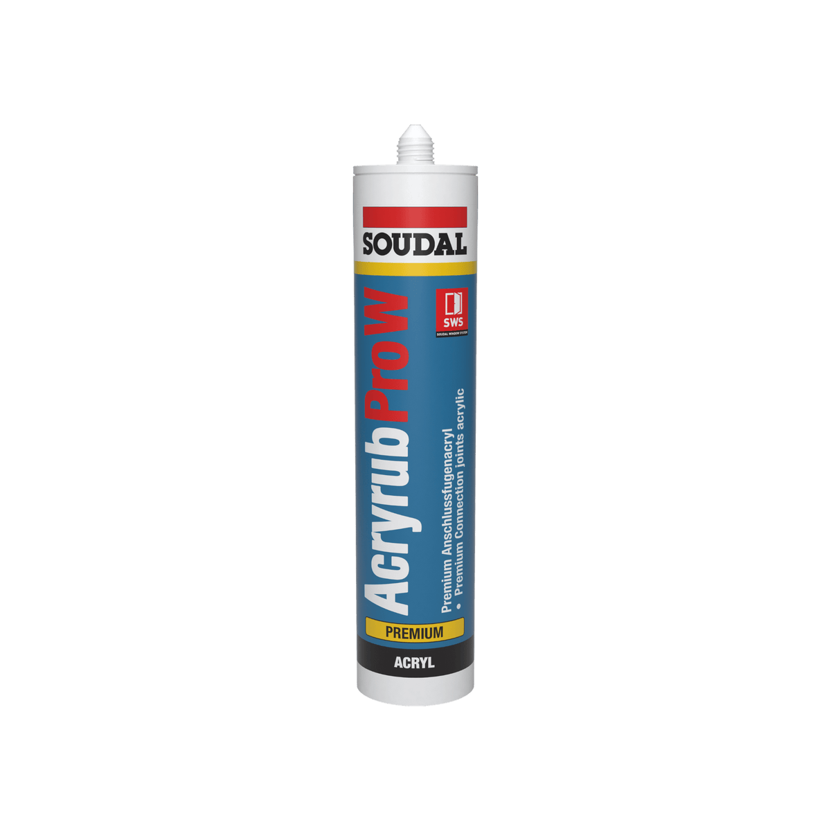 SOUDAL Acryrub Pro W Premium Anschlussfugenacryl - glue4you