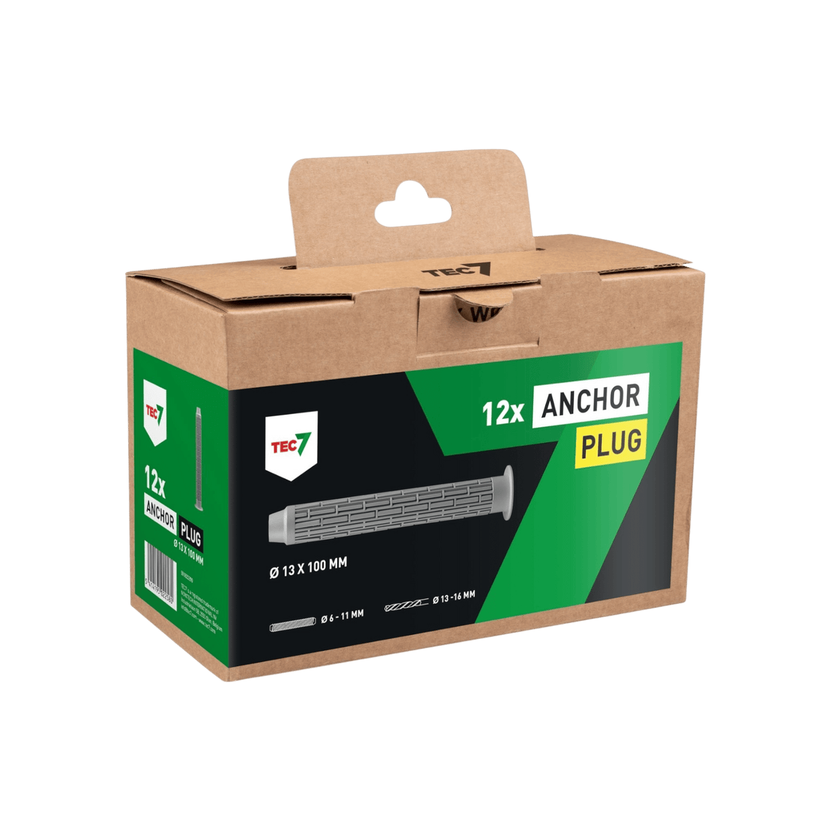TEC7 Anchor Plug Befestigungssystem für Mauerwerk - glue4you