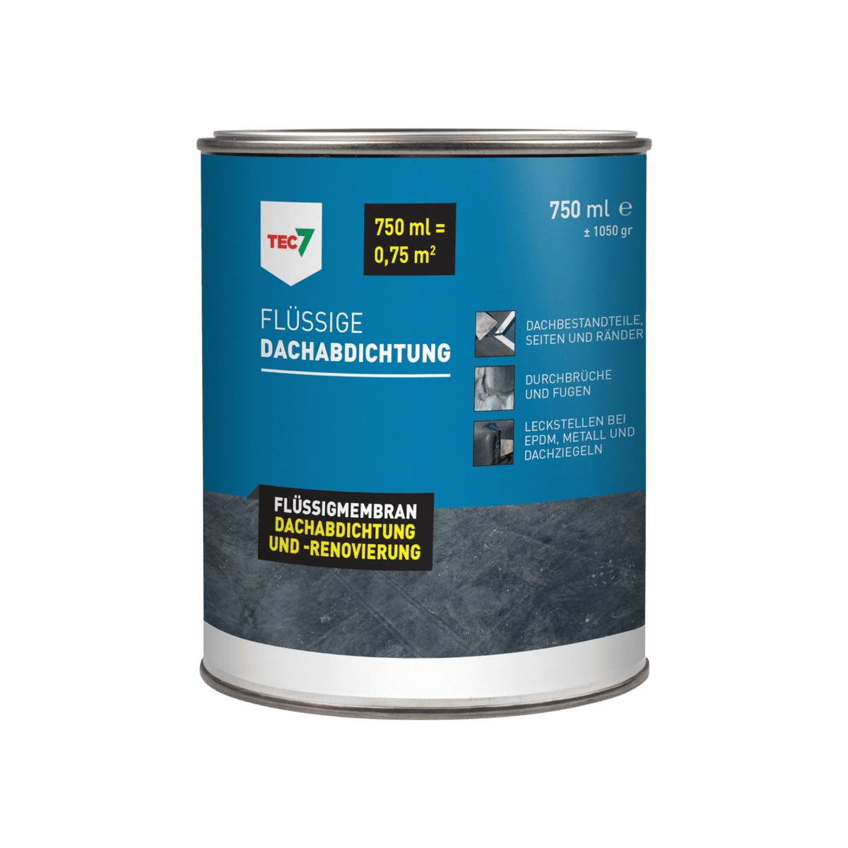 TEC7 Flüssige Dachabdichtung zur Reparatur und Sanierung - glue4you