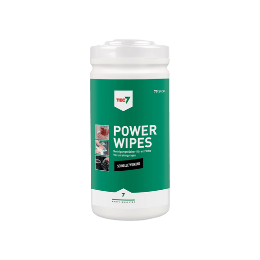 TEC7 Power Wipes Reinigungstücher für extreme Verschmutzungen - glue4you